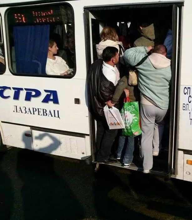 Things You Will Only See While Commuting In Serbia (58 pics)