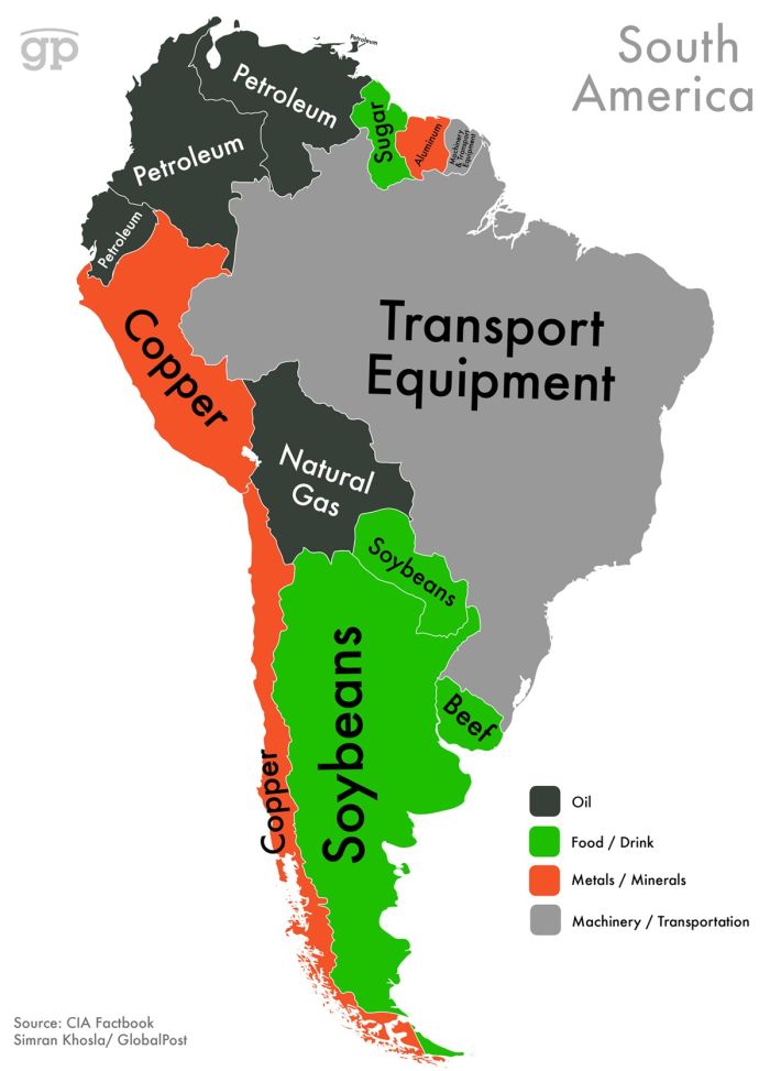 Find Out The Greatest Export Of These Countries (7 pics)