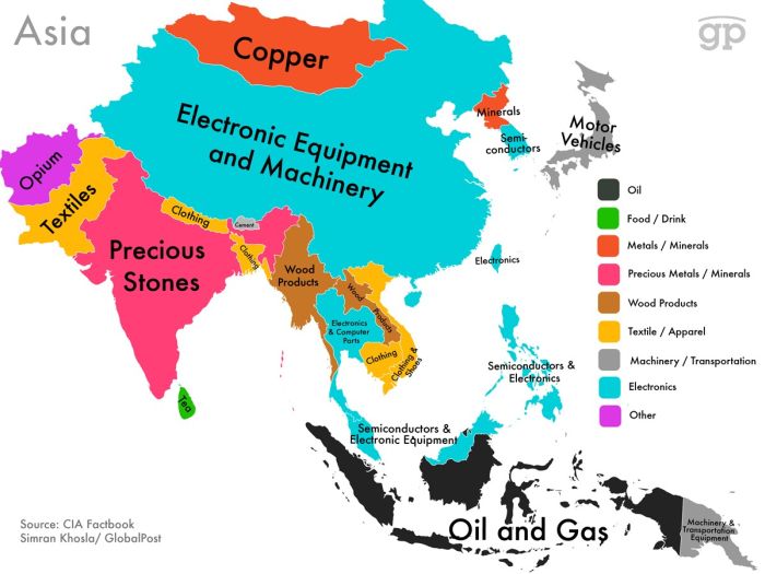 Find Out The Greatest Export Of These Countries (7 pics)