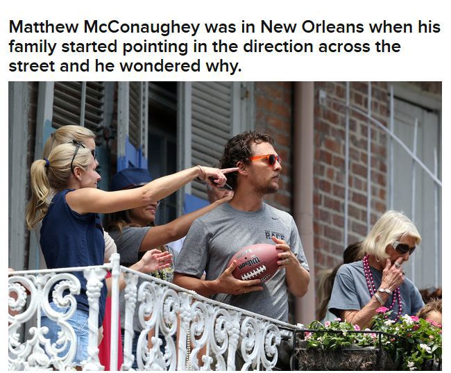 Brad Pitt Hooks Matthew McConaughey Up With A Beer (9 pics)
