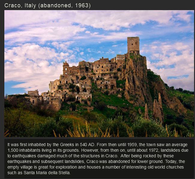 Awesome Abandoned Cities From Around The Globe (15 pics)