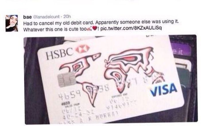 New Credit Card (2 pics)