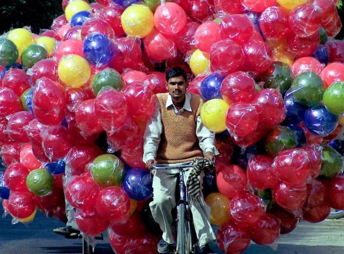 The Strangest Transportation Methods Ever (50 pics)