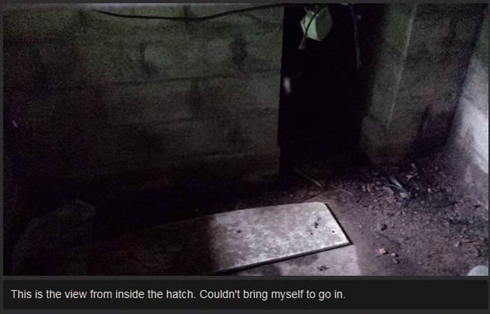 Man Finds Secret Room At His Grandparent's House (9 pics)