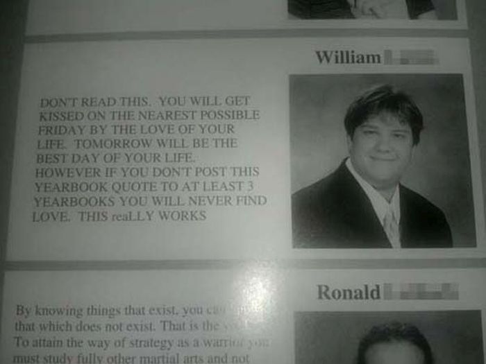 Hilarious Quotes From The School Yearbook (21 pics)