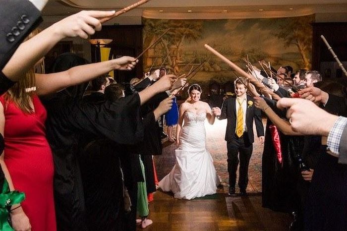 This Harry Potter Theme Wedding Is Magical (28 pics)