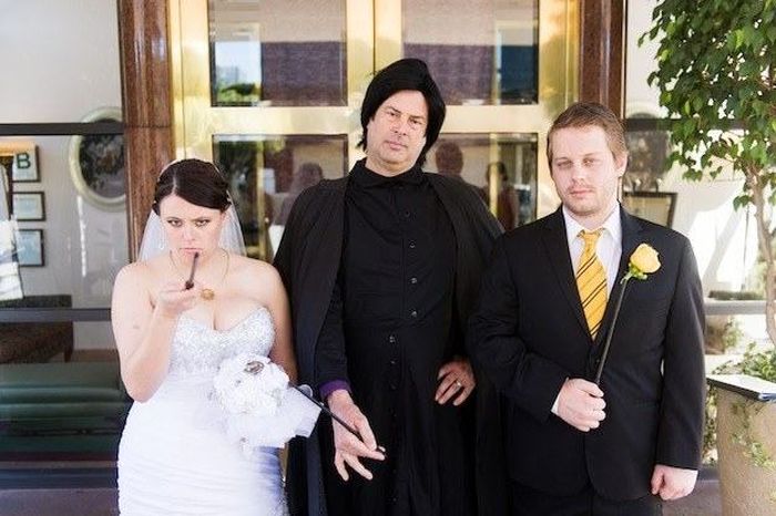 This Harry Potter Theme Wedding Is Magical (28 pics)