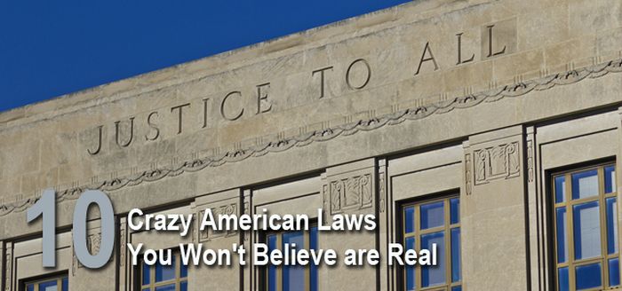 American Laws That Shouldn't Exist But Totally Do (5 pics)