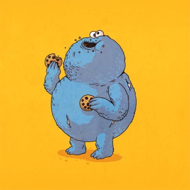 Your Favorite Characters Have Packed On A Few Pounds (25 pics)