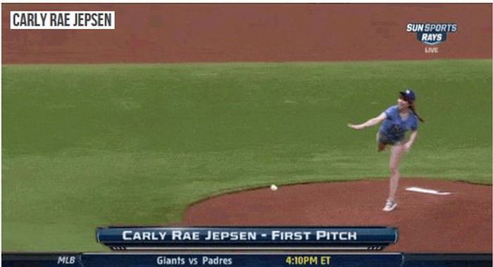 20 First Pitches That Were Just Plain Awful (20 gifs)