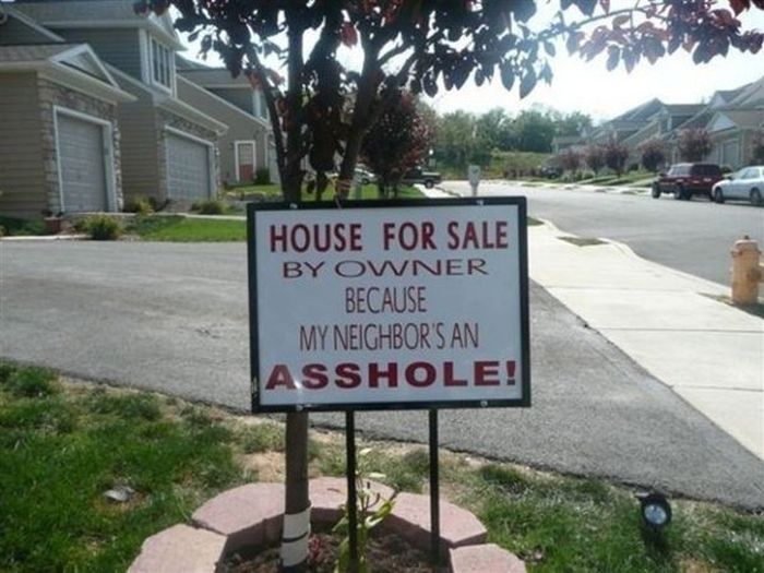 Big Problems With The Neighbors (21 pics)