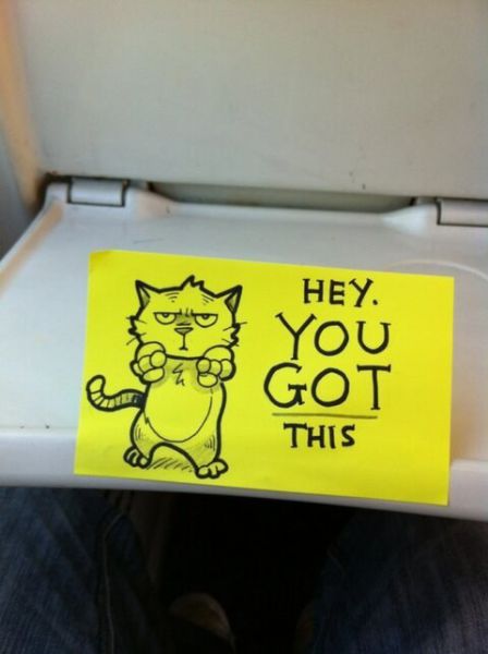 The Most Motivational Post It Notes Ever (16 pics)