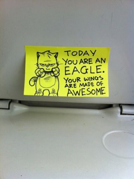The Most Motivational Post It Notes Ever 16 Pics