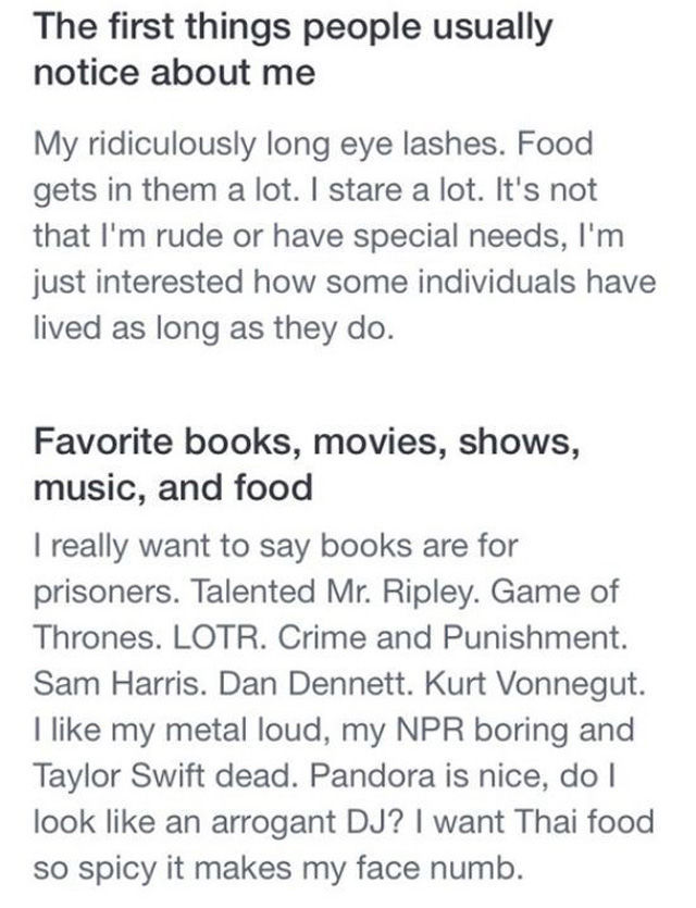 This Guy’s Online Dating Profile Is A Win (10 pics)