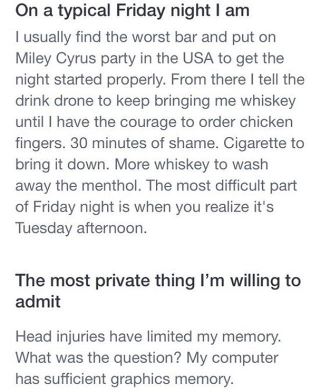 This Guy’s Online Dating Profile Is A Win (10 pics)