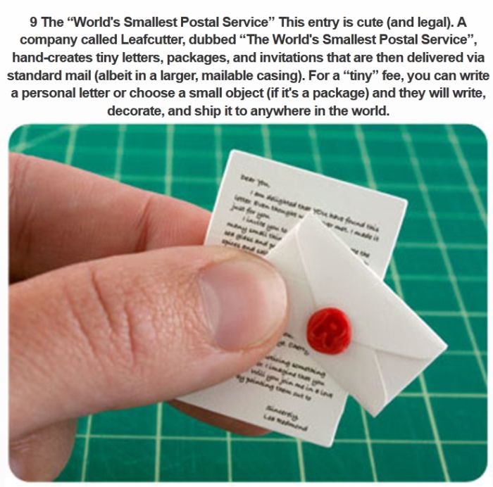 The 10 Weirdest Things Ever Sent In The Mail (11 pics)
