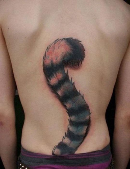 Perfectly Placed Tattoos (21 pics)