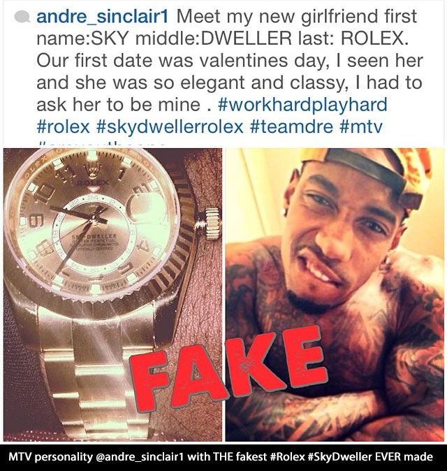 Real Rappers That Have Fake Watches (11 pics)