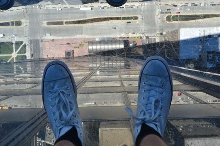 Terrifying Selfies From The World's Highest Places (21 pics)