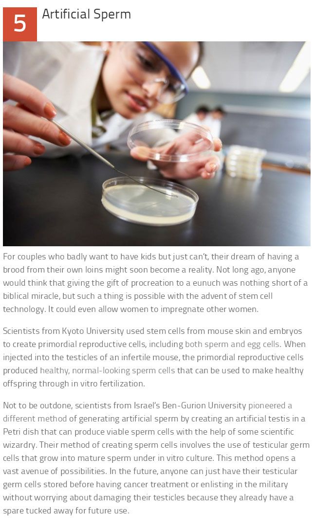 10 Weird But True Facts About Sperm (11 pics)