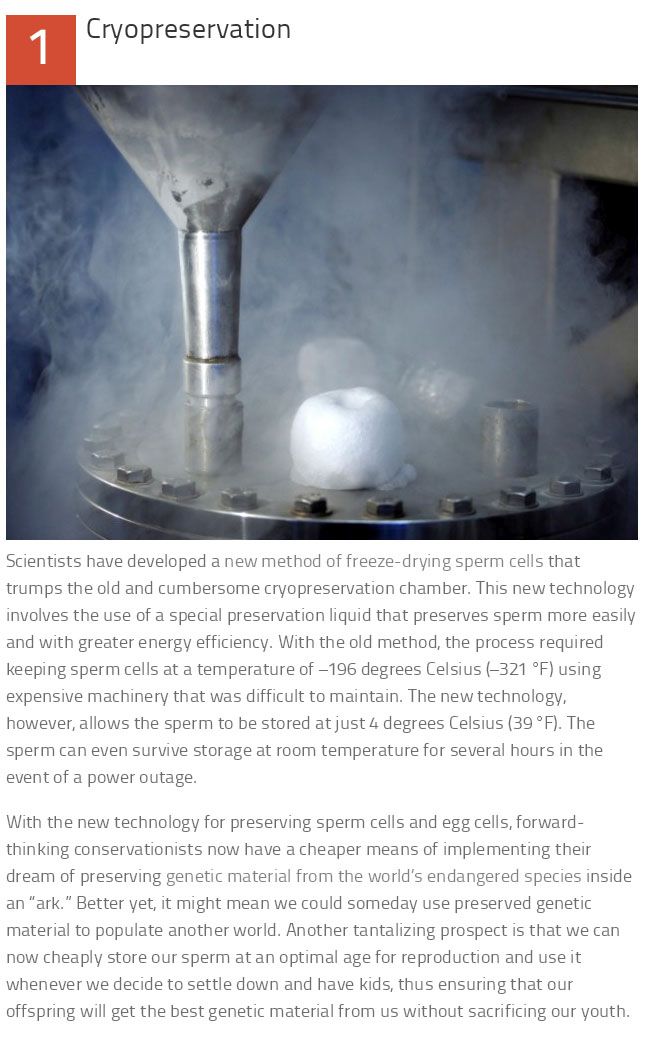 10 Weird But True Facts About Sperm (11 pics)