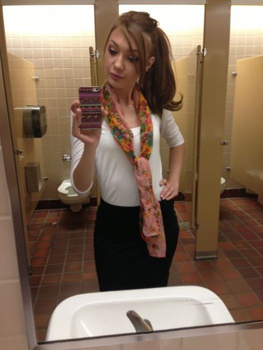 Girls Get Bored at Work. Part 7 (48 pics)