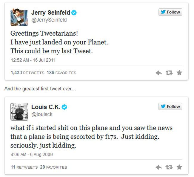 The Best First Tweets Ever (11 pics)