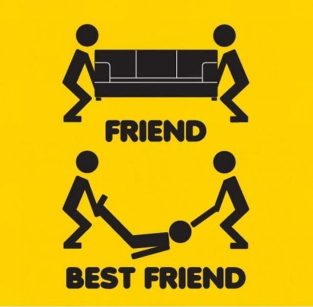 The Difference Between Friends And Best Friends (34 pics)