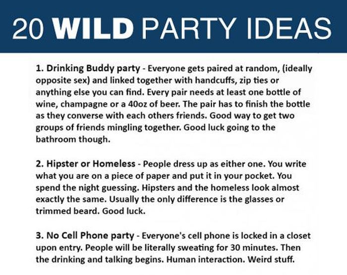 20 Unique Ideas For Your Next Party (2 pics)