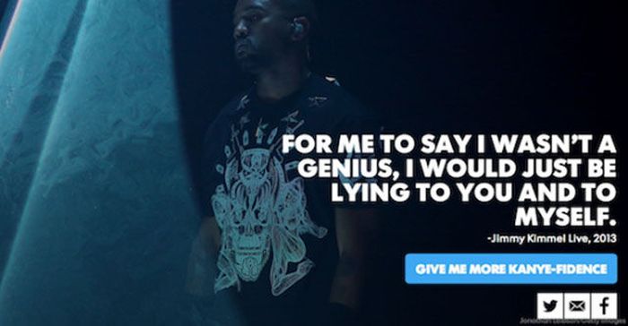 Kanye West Is His Own Biggest Fan (10 pics)