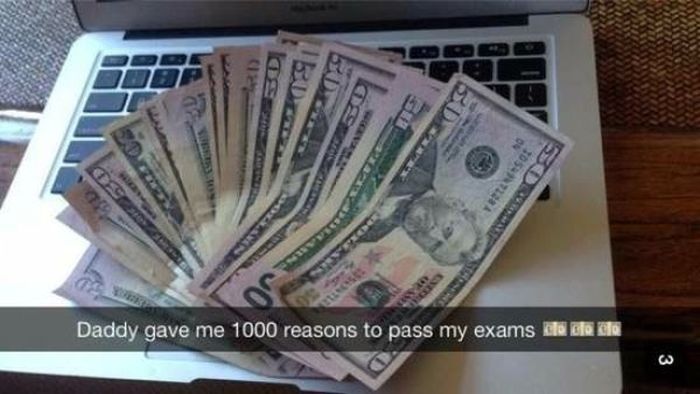 This Is How Rich Kids Use Snapchat (61 pics)