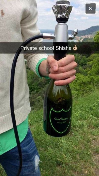 This Is How Rich Kids Use Snapchat (61 pics)