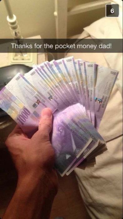 This Is How Rich Kids Use Snapchat (61 pics)