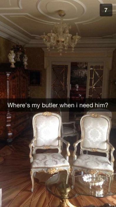 This Is How Rich Kids Use Snapchat (61 pics)