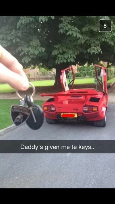 This Is How Rich Kids Use Snapchat (61 pics)