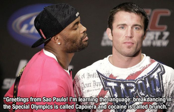 10 Hilarious Quotes From Chael Sonnen (10 pics)