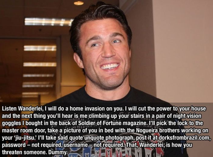 10 Hilarious Quotes From Chael Sonnen (10 pics)