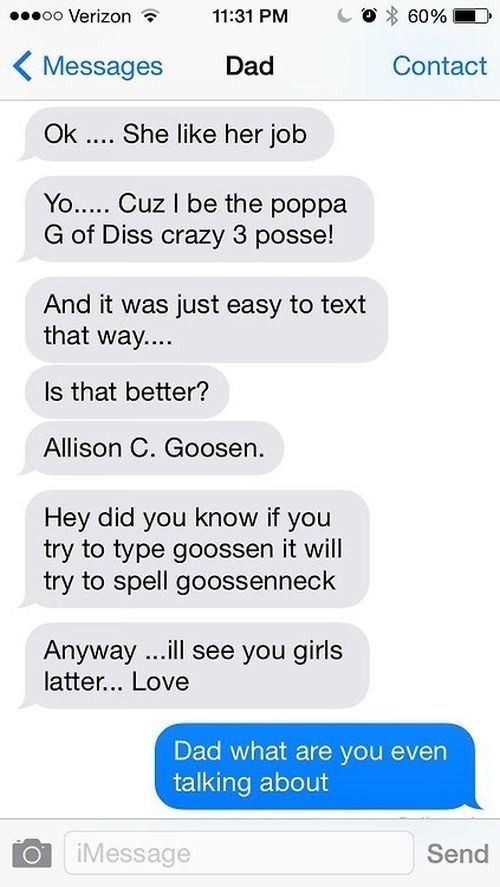 Dads Take Texting To A Whole New Level (24 pics)