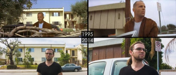 Famous Movie Sets Then And Now (16 pics)