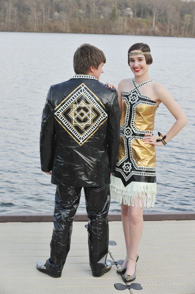 Duct Tape Prom Outfits Steal The Show (8 pics)