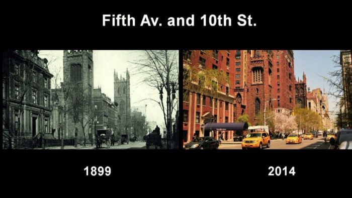 New York City Back In The Day And Today (18 pics)