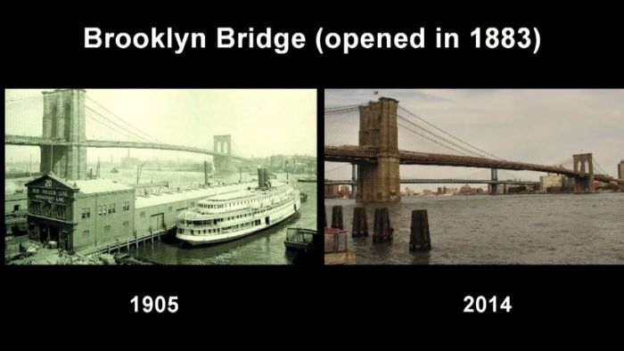 New York City Back In The Day And Today (18 pics)