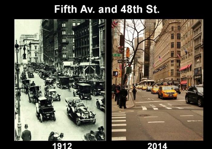 New York City Back In The Day And Today (18 pics)