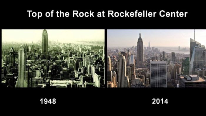 New York City Back In The Day And Today (18 pics)