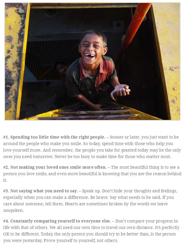 40 Things You Need To Do To Live Without Regret (10 pics)
