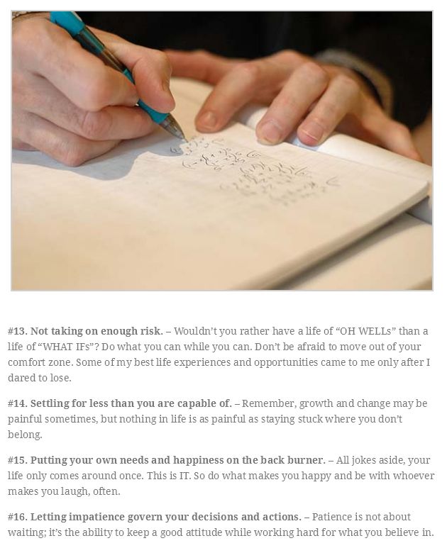 40 Things You Need To Do To Live Without Regret (10 pics)