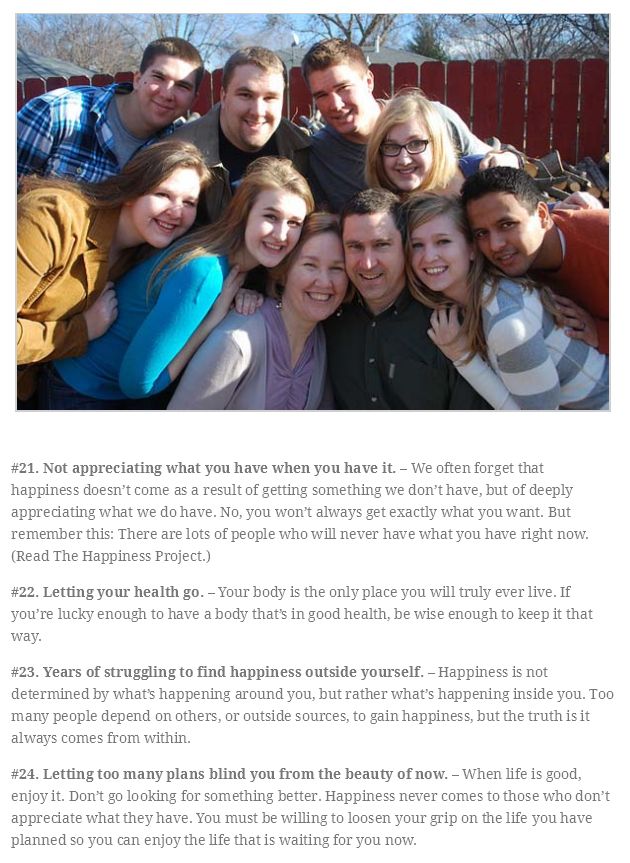 40 Things You Need To Do To Live Without Regret (10 pics)