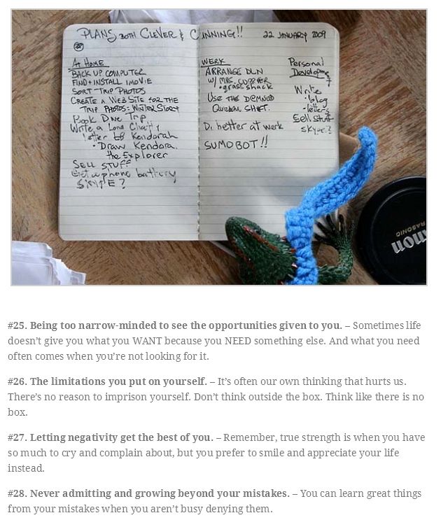 40 Things You Need To Do To Live Without Regret (10 pics)
