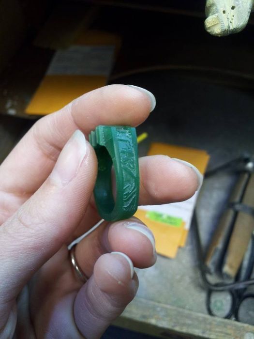 This Homemade Wedding Ring Is Ballin' (28 pics)