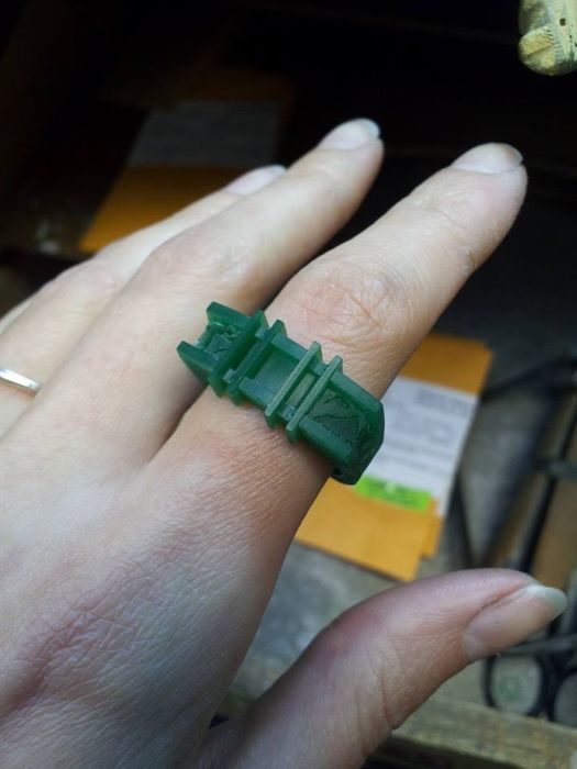 This Homemade Wedding Ring Is Ballin' (28 pics)